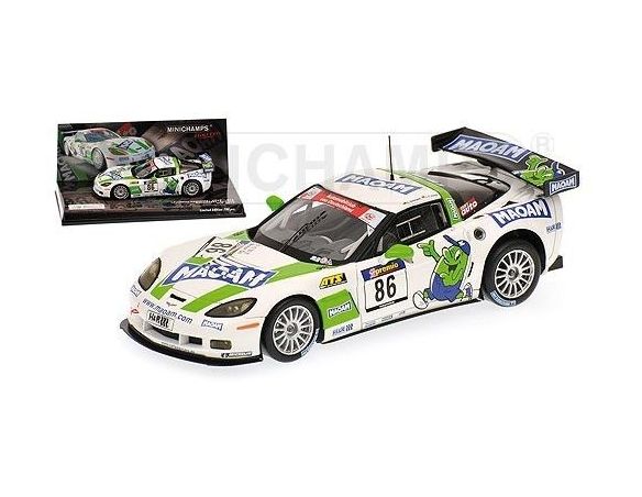 Minichamps PM437101486 CORVETTE Z06R GT3 CALLAWAY N.86 2010 1:43 Modellino