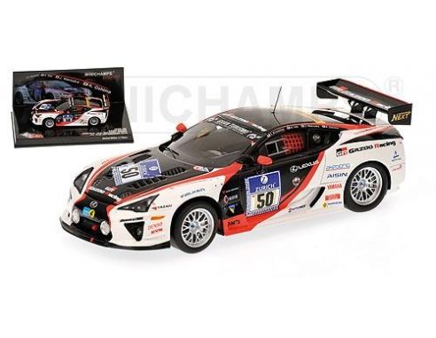 Minichamps PM437101650 LEXUS N.50 NURBURGRING 2010 1:43 Modellino