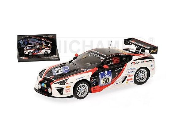 Minichamps PM437101650 LEXUS N.50 NURBURGRING 2010 1:43 Modellino