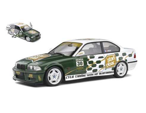 SOLIDO SL1803906 BMW E36 M3 COUPE' 1994 STARFOTICTAC GREEN 1:18 Modellino