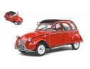 SOLIDO SL1805016 CITROEN 2 CV 6 1982 ROUGE 1:18 Modellino
