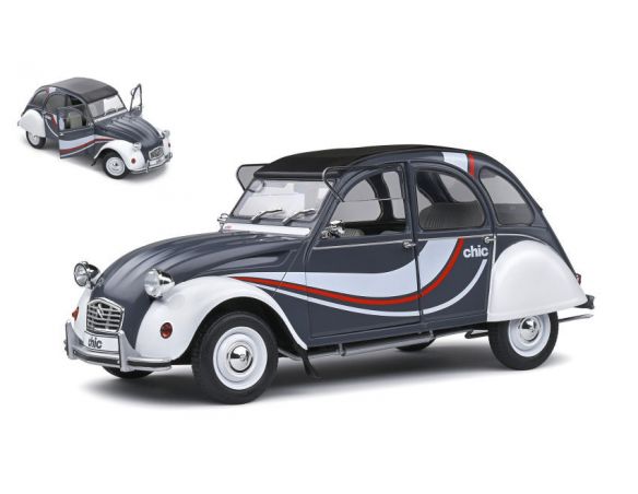 SOLIDO SL1805023 CITROEN 2 CV 6 1982 CHIC 1:18 Modellino