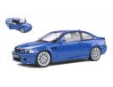SOLIDO SL1806502 BMW E46 M3 2000 BLUE 1:18 Modellino