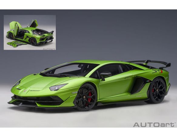 AUTOART AA79178 LAMBORGHINI AVENTADOR SVJ 2019 VERDE ALCEO/MATT GREEN 1:18 Modellino
