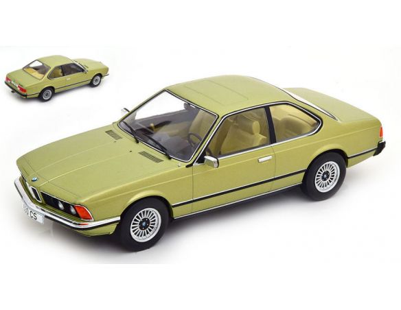MODELCARGROUP MCG18163 BMW 6er (E24) LIGHT GREEN METALLIC 1:18 Modellino