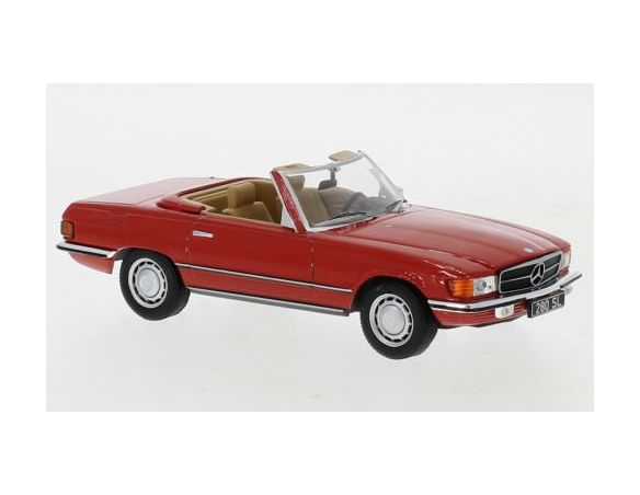 IXO MODEL CLC379N MERCEDES 280 SL (R107) RED 1979 1:43 Modellino