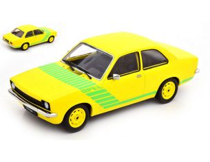 KK SCALE KKDC180673 OPEL KADETT C SWINGER 1973 YELLOW/GREEN 1:18 Modellino