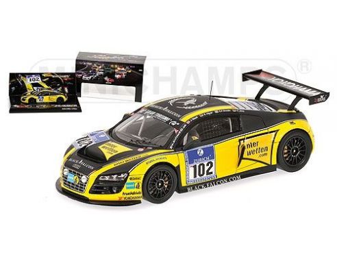 MINICHAMPS 437101912 AUDI R8 LMS STUCK BRESLIN 24H NURBURGRING 2010 Modellino