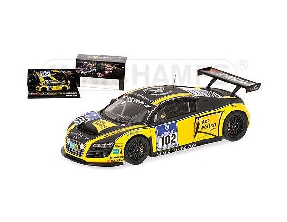 MINICHAMPS 437101912 AUDI R8 LMS STUCK BRESLIN 24H NURBURGRING 2010 Modellino