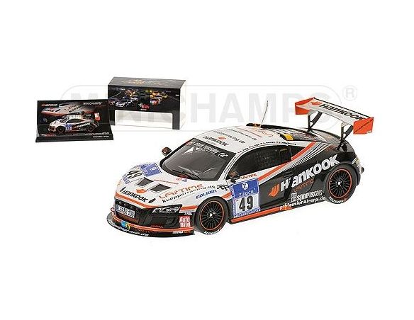 MINICHAMPS 437101949 AUDI R8 KREBS VOGLER MOLLER 24H NURBURGRING 2010 Modellino