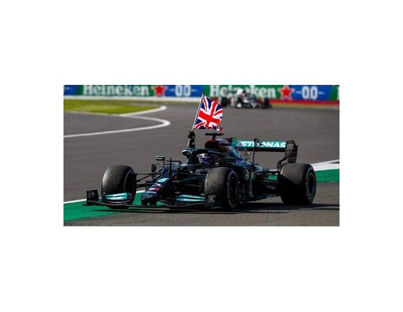 SPARK MODEL S7683 MERCEDES F1 W12 LEWIS HAMILTON 2021 N.44 WINNER BRITISH GP 1:43 Modellino