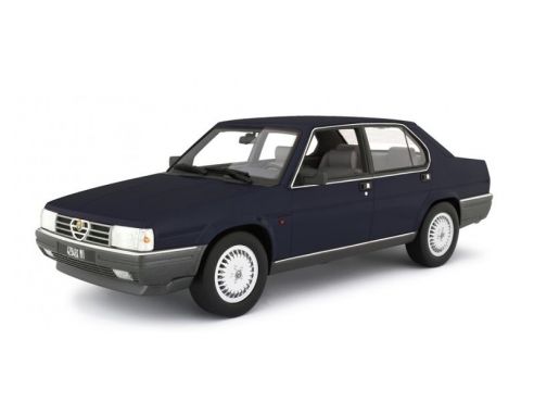 LAUDO RACING LM133C ALFA 90 2.5 1985 BLU OLANDESE 1:18 Modellino