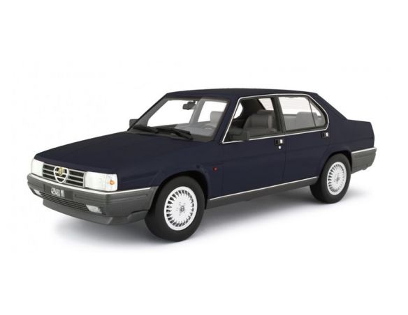 LAUDO RACING LM133C ALFA 90 2.5 1985 BLU OLANDESE 1:18 Modellino