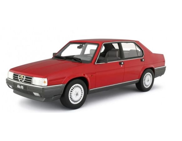LAUDO RACING LM133D ALFA 90 2.5 1985 ROSSO ALFA 1:18 Modellino