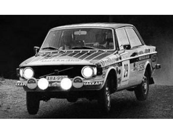 IXO MODEL RAC343LQ VOLVO 142 N.29 1000 LAKES RALLY 1973 ALEN-TOIVONEN 1:43 Modellino