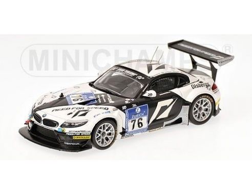 Minichamps PM437102076 BMW Z4 GT3 N.76 NURBURGRING 2010 1:43 Modellino