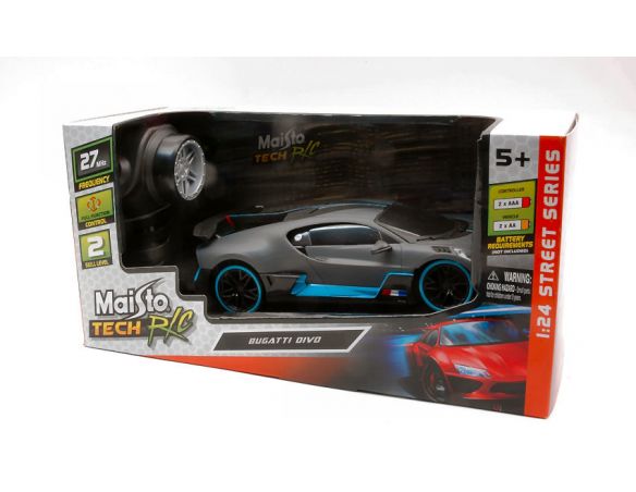 MAISTO MI81511 BUGATTI DIVO 2019 RADIOCOMANDO 1:24 Modellino