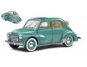 SOLIDO SL1806601 RENAULT 4 CV CONVERTIBLE 1951 VERT OSMOY 1:18 Modellino