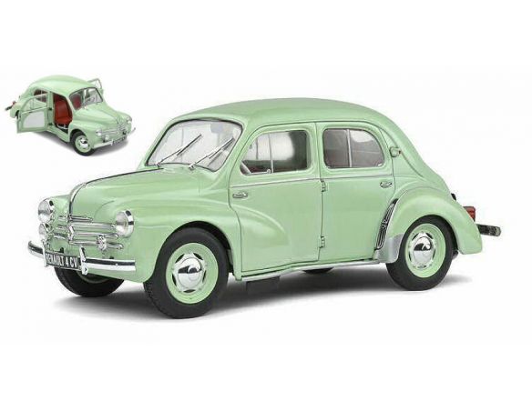 SOLIDO SL1806602 RENAULT 4 CV 1956 VERT D'EAU 1:18 Modellino