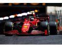 LOOKSMART LS18F1037 FERRARI SF21 N.55 2nd MONACO GP 2021 CARLOS SAINZ 1:18 Modellino