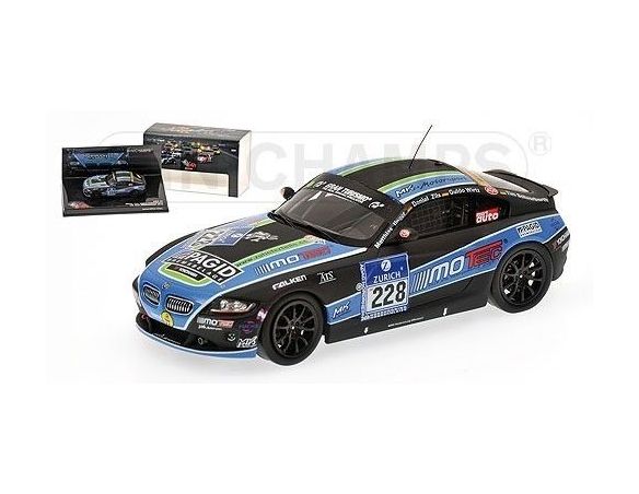 Minichamps PM437102228 BMW Z4 N.228 NURBURGRING 2010 1:43 Modellino