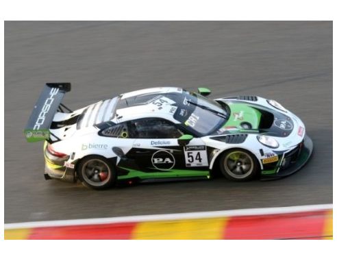 SPARK MODEL SB372 PORSCHE 911 GT3 N.54 3rd 24 H SPA 2020 MULLER-ENGELHART-CAIROLI 1:43 Modellino