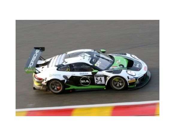 SPARK MODEL SB372 PORSCHE 911 GT3 N.54 3rd 24 H SPA 2020 MULLER-ENGELHART-CAIROLI 1:43 Modellino
