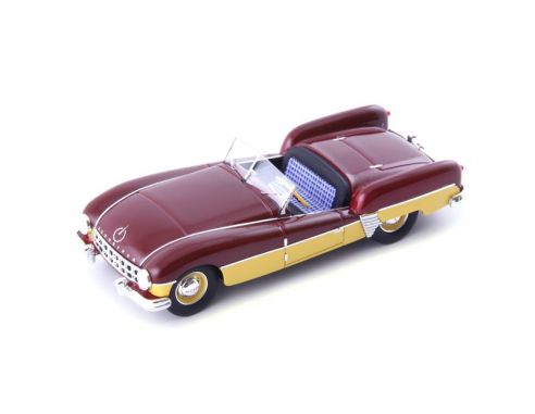 AUTOCULT ATC06050 BABICH LENINGRAD 1956 DARK RED/YELLOW 1:43 Modellino