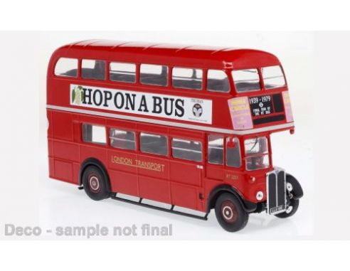 IXO MODEL BUS030LQ AEC REGENT III RT LONDON TRANSPORT 1:43 Modellino