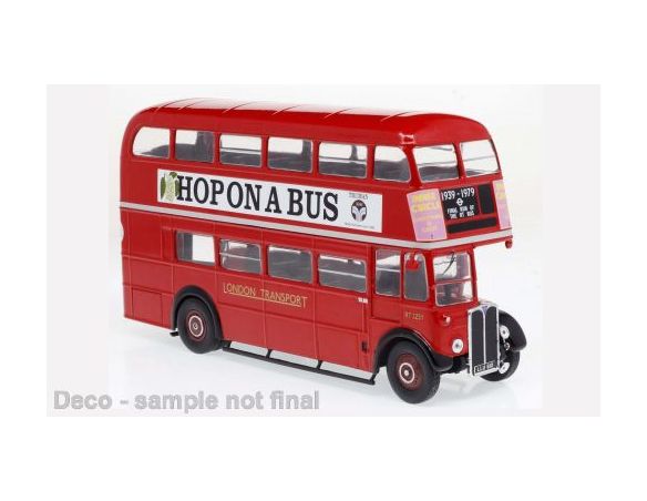 IXO MODEL BUS030LQ AEC REGENT III RT LONDON TRANSPORT 1:43 Modellino