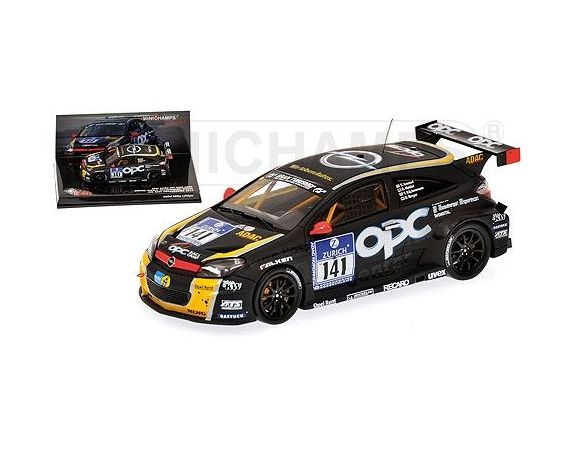 MINICHAMPS 437104141 OPEL ASTRA OPC HIDDLE RIEGER 24H NURBURGRING 2010 Modellino