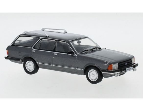 IXO MODEL CLC362N FORD GRANADA MK II TURNIER 1.8i GHIA 1978 MET.GREY 1:43 Modellino