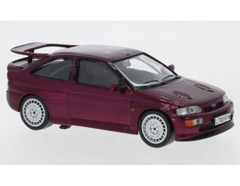 IXO MODEL CLC384N FORD ESCORT RS COSWORTH MONTE CARLO EDITION 1994 MET.PURPLE 1:43 Modellino
