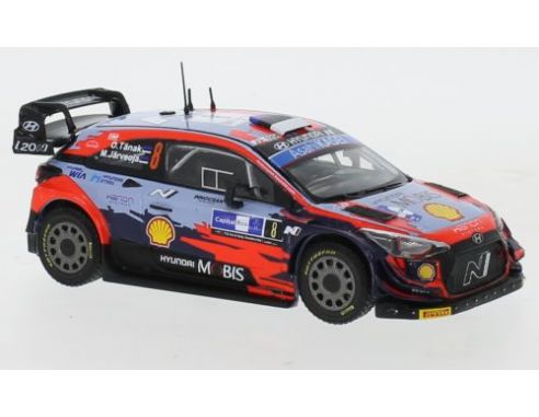 IXO MODEL RAM798LQ HYUNDAI i20 COUPE WRC N.8 ARCTIC RALLY FINLAND 2021 TANAK/JARVEOJA 1:43 Modellino