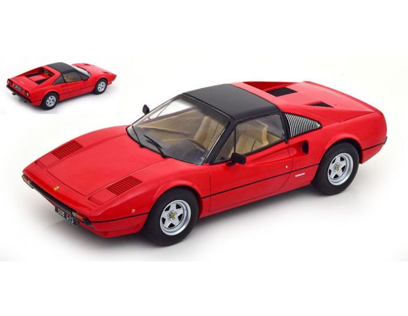 MODELCARGROUP MCG18170 FERRARI 308 GTS CLOSED RED 1:18 Modellino