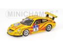 Minichamps PM437106715 PORSCHE GT3 997 N.15 NURBURGRING 2010 1:43 Modellino