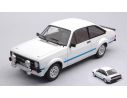 WHITEBOX WB124088 FORD ESCORT MKII RS 1800 WHITE/BLUE 1:24 Modellino