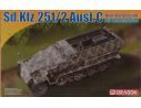 DRAGON D7308 SD KFZ 251/2 AUSF.C MORTAR KIT 1:72 Modellino