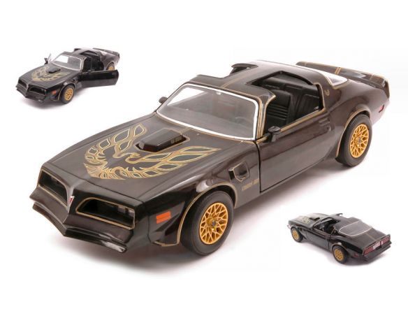 GREENLIGHT GREEN84036 PONTIAC FIREBIRD TRANS AM STARLITE BLACK WITH GOLDEN EAGLE HOOD 1:24 Modellino