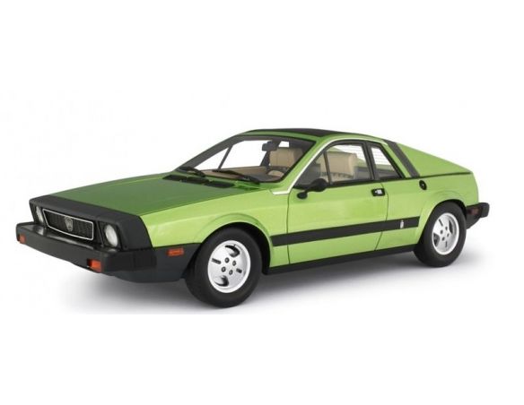 LAUDO RACING LM134D LANCIA SCORPION 1976 MET.GREEN 1:18 Modellino