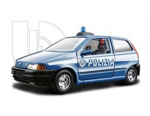 Bburago BU22043 FIAT PUNTO POLIZIA SCALA 1:24 Modellino
