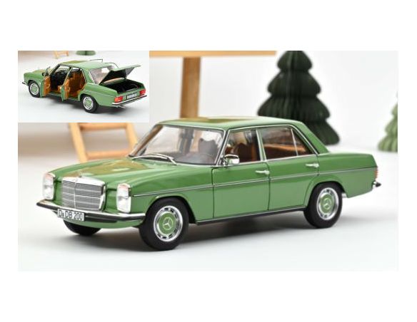 NOREV NV183774 MERCEDES 200 1973 GREEN 1:18 Modellino