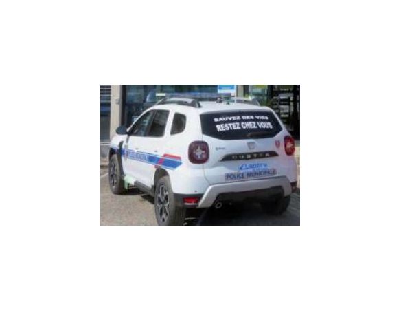 NOREV NV509045 DACIA DUSTER 2019 POLICE MUNICIPALE 1:43 Modellino
