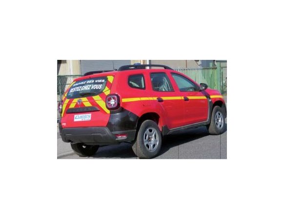 NOREV NV509047 DACIA DUSTER 2020 POMPIERS 1:43 Modellino