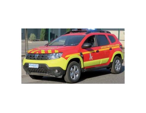 NOREV NV509048 DACIA DUSTER 2020 POMPIERS CHEF DE GROUPE 1:43 Modellino