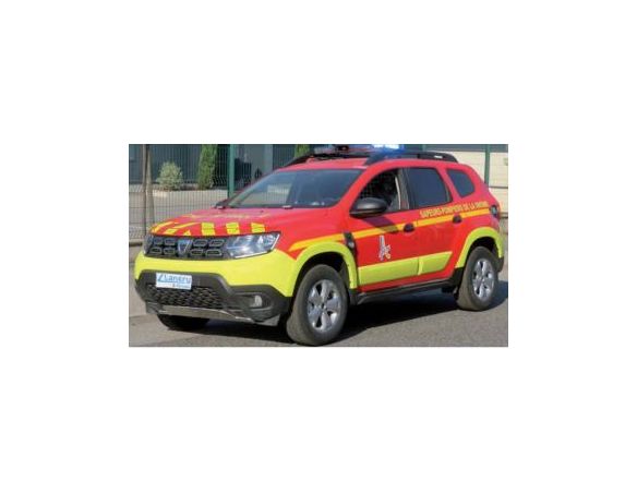 NOREV NV509048 DACIA DUSTER 2020 POMPIERS CHEF DE GROUPE 1:43 Modellino