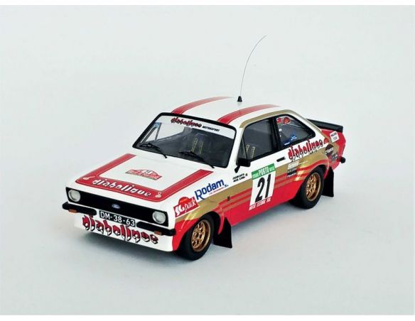 TROFEU TFRRAL116 FORD ESCORT MK2 RALLY OF PORTUGAL 1982 SANTOS/OLIVEIRA 1:43 Modellino