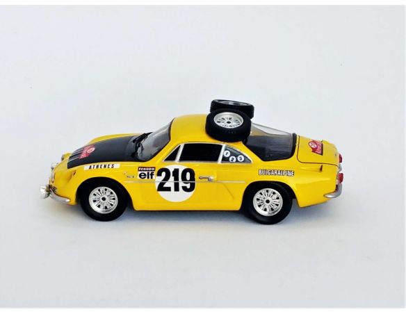 TROFEU TFRRFR38 BULGARALPINE A110 N.219 RALLY MOTE CARLO 1969 AGURA/TOMOV 1:43 Modellino