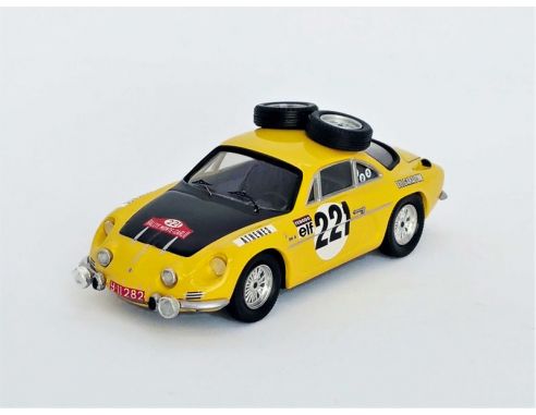 TROFEU TFRRFR39 ALPINE RENAULT A110 N.221 RALLY MONTE CARLO 1969 CHUBRIKOV/CHUBRIK.1:43 Modellino