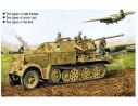 DRAGON D6542 SD.KFZ.7/2 3,7 cm FLAK 37 E/ARMOR KIT 1:35 Modellino